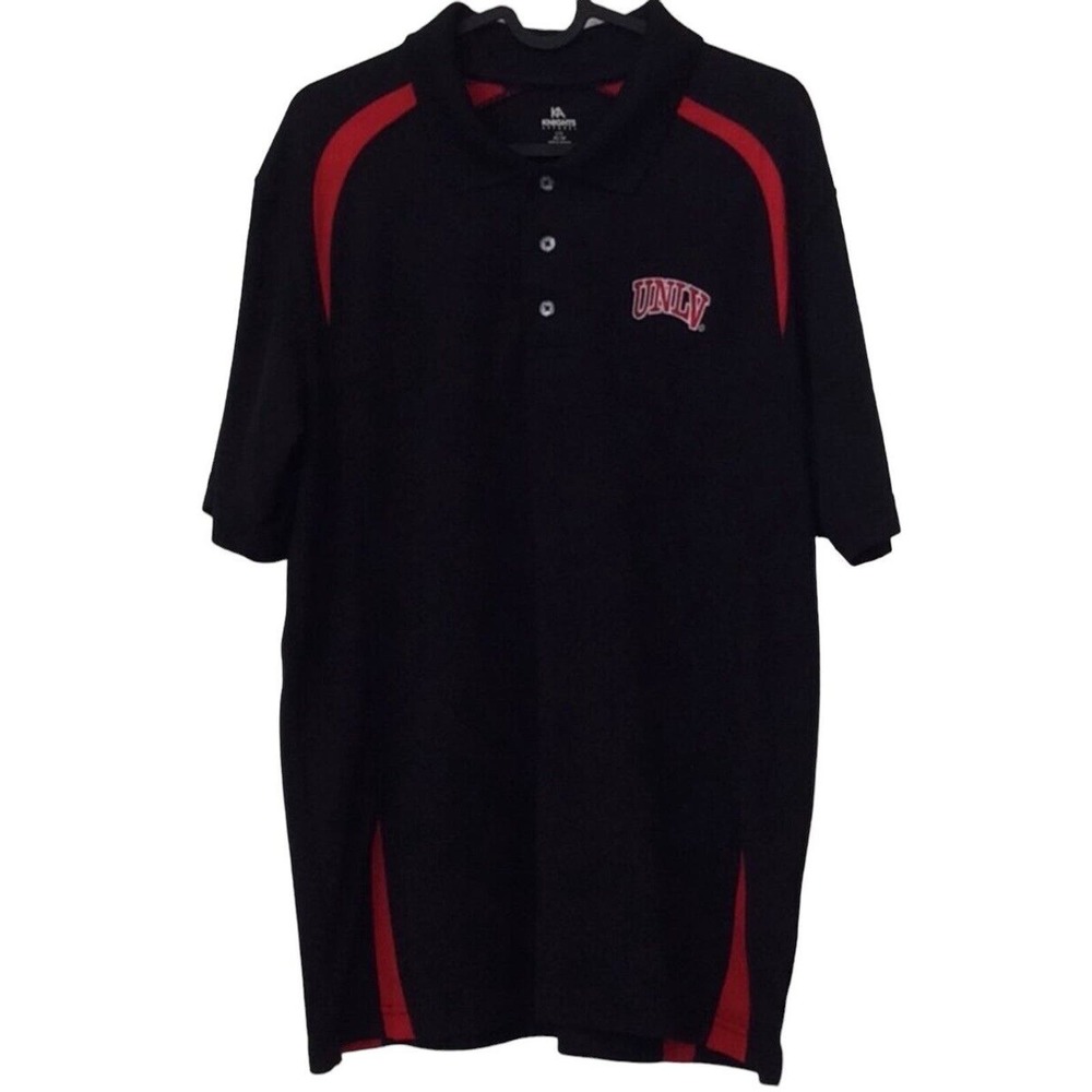 UNLV polo with embroidered logo Men's Size L University Nevada Las Vegas